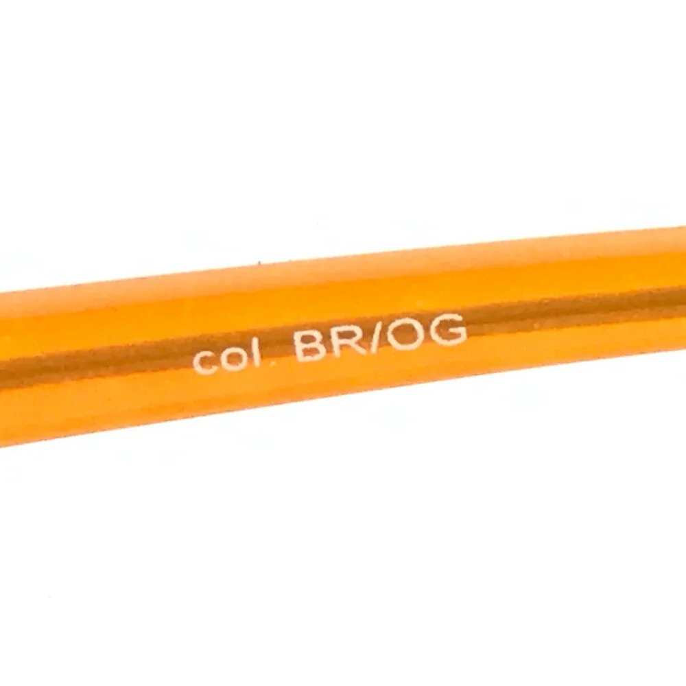 Etnia Barcelona Eyeglasses Frames MYKONOS col.BR/OG Brown Orange 50-18-135